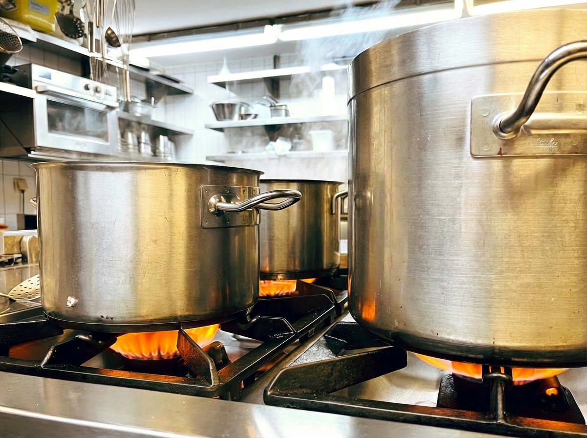 Küche — Handwerk und Flamme